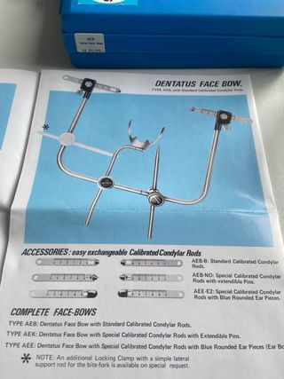 Articulador Dentatus ARH + Arco Facial Completo