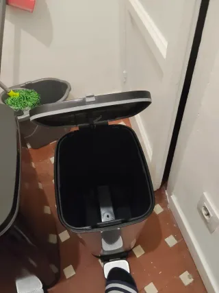 2 Cubos de Basura Cocina (Grande y Pequeño)