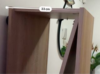 Mueble TV madera marrón