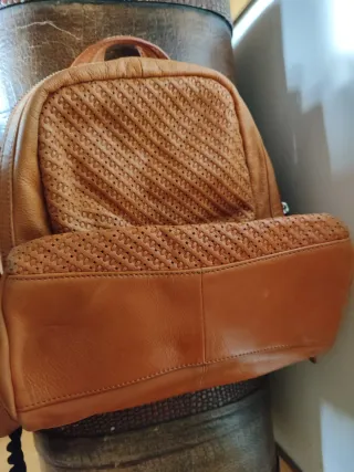 Mochila Abbacino Piel Marrón