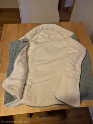 Saco bebé invierno verde Cotton Juice