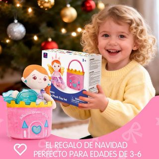 NUEVO! Muñeca Princesa Sirena 3 disfraces