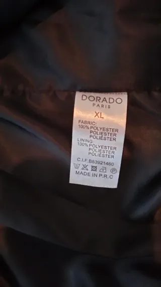 Chaqueta estilo Chanel negra Talla M