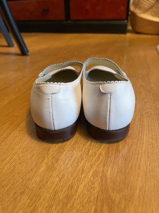 Zapatos comunión blancos talla 37