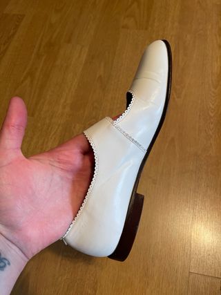 Zapatos comunión blancos talla 37