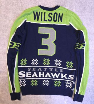 Jersey Navidad Seattle Wilson Talla S Ref-17500