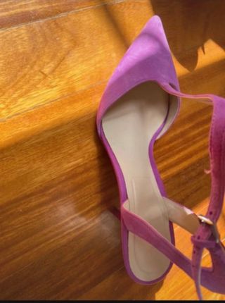 Zapatos Zara piel nuevos con etiqueta.