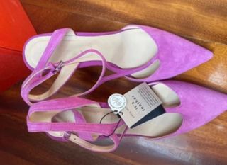 Zapatos Zara piel nuevos con etiqueta.