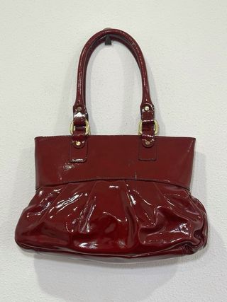 Bolso Nannini Italy - Slouchy Ruched Bag - Charol