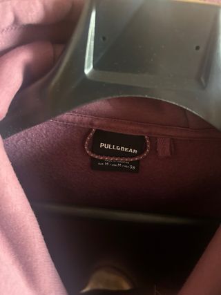 Sudadera Pull&Bear Morada Talla M