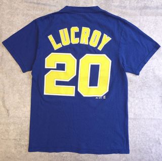 Maglie Majestic Brewers Uomo Blu Ref-80300