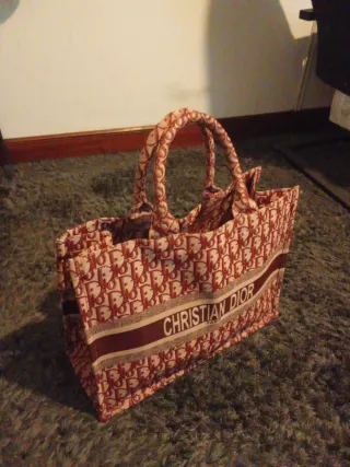 Bolso Christian Dior Rojo