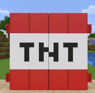 Espositore Kinder Joy Minecraft TNT