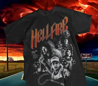 Camiseta Stranger Things Hellfire Club