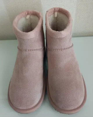 Botas rosas waterproof impermeables  talla 35