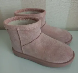 Botas rosas waterproof impermeables  talla 35