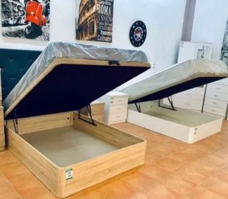 Canapé abatible y colchón