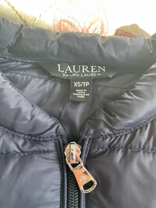 Plumas ligero mujer azul