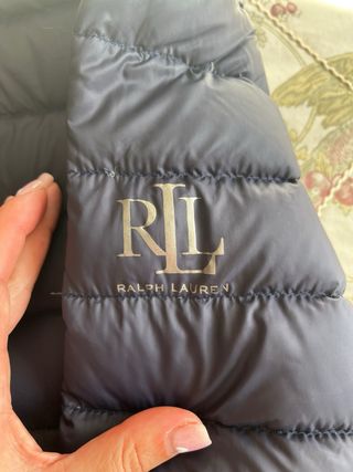 Plumas ligero mujer azul