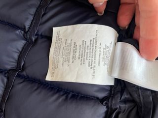 Plumas ligero mujer azul