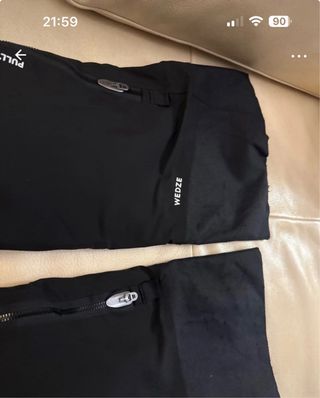 Pantalones esquí Decathlon Piste 900 Negro infanti