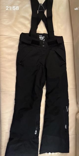 Pantalones esquí Decathlon Piste 900 Negro infanti