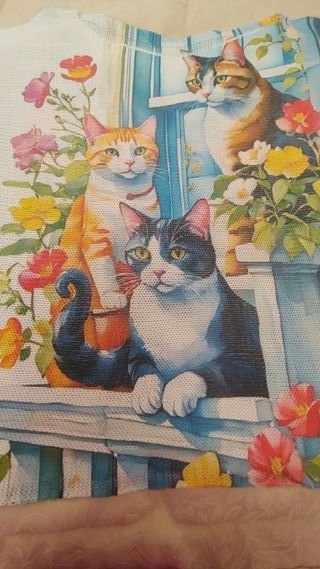 Jersey Gato Estampado Talla Única XXL Nuevo