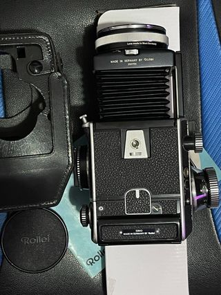 Rolleiflex SL66 Cámara TLR Negra/Plateada