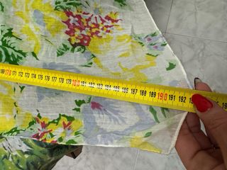 Sciarpa floreale 100x193 cm