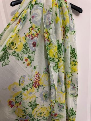 Sciarpa floreale 100x193 cm