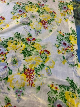 Sciarpa floreale 100x193 cm