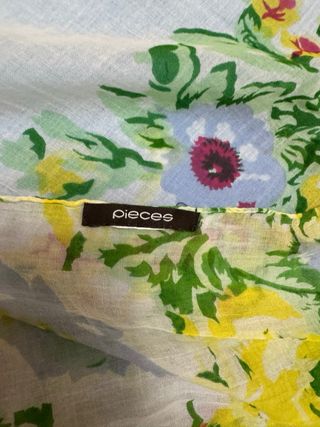 Sciarpa floreale 100x193 cm