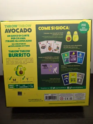 Throw Throw Avocado Gioco da Tavolo