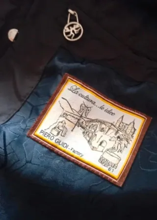 Giubbotto Piero Guidi Uomo Nero Taglia M