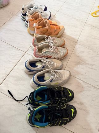 Lote Zapatillas Mujer Usadas