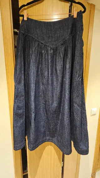 Falda vaquera H&M Talla S/36