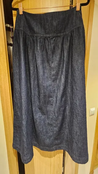 Falda vaquera H&M Talla S/36