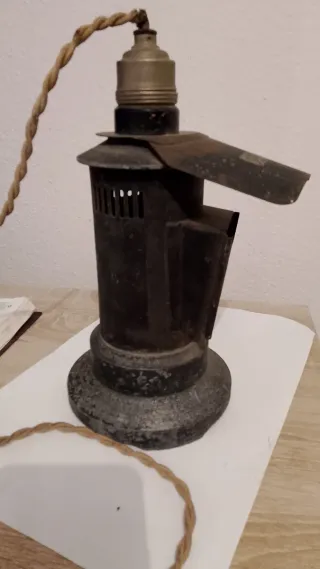 Visor de placas de cristal antiguo