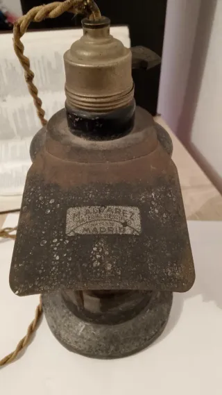 Visor de placas de cristal antiguo