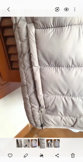 Parka Lefties Beige Talla XL