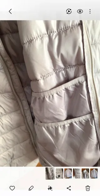 Parka Lefties Beige Talla XL