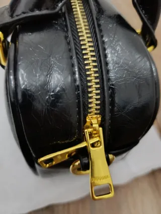 Borsa Miu Miu Nera in Vernice