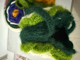 Bolso de lana hecho a mano