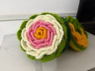 Bolso de lana hecho a mano