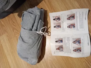 Mochila portabebés  BabyBjörn y fular portabebés