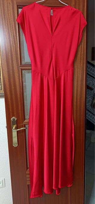 Traje de fiesta rojo