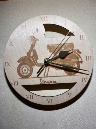 Orologio da parete Vespa PX 125