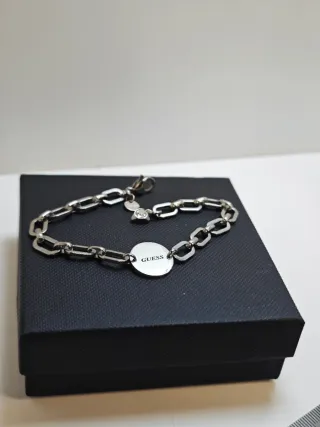 Pulsera Guess Acero Inoxidable Plateada