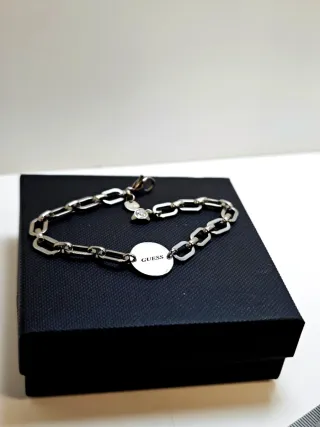 Pulsera Guess Acero Inoxidable Plateada