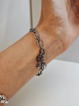 Pulsera Guess Acero Inoxidable Plateada